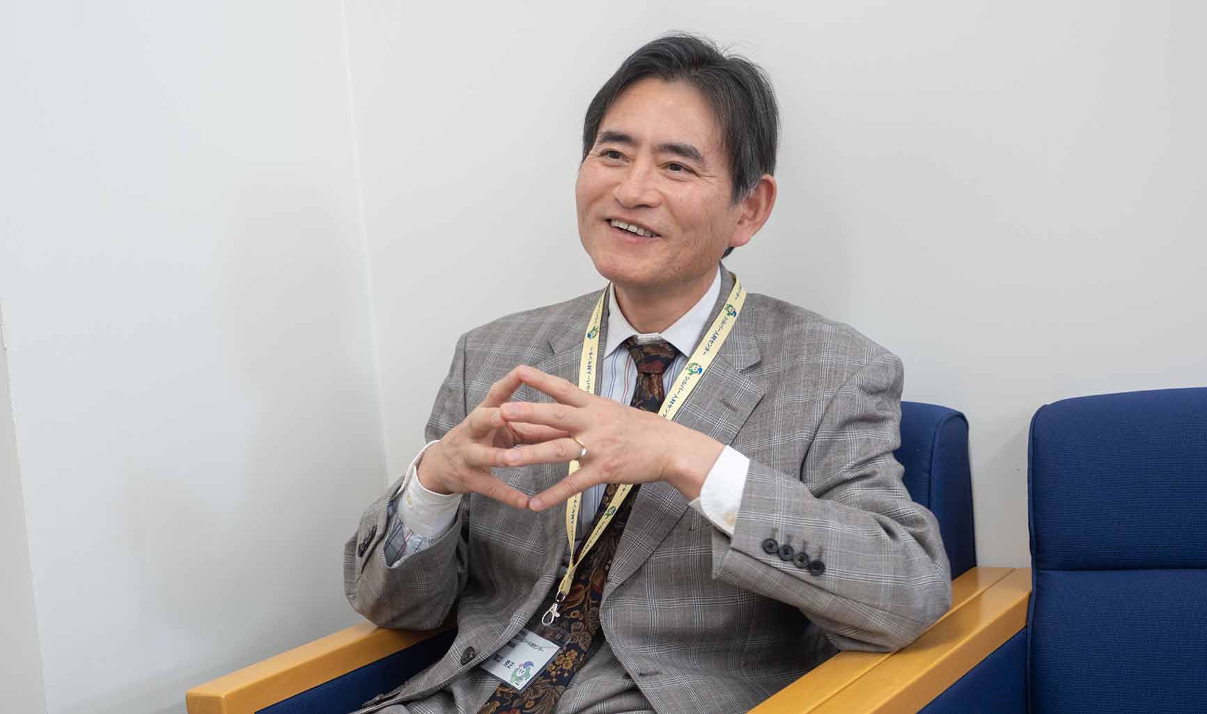 インタビュー中の関口様