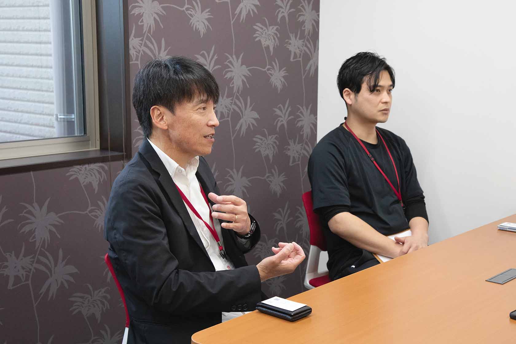 ウィズ茅野への思いを語る和田様(左)と上原様(右)